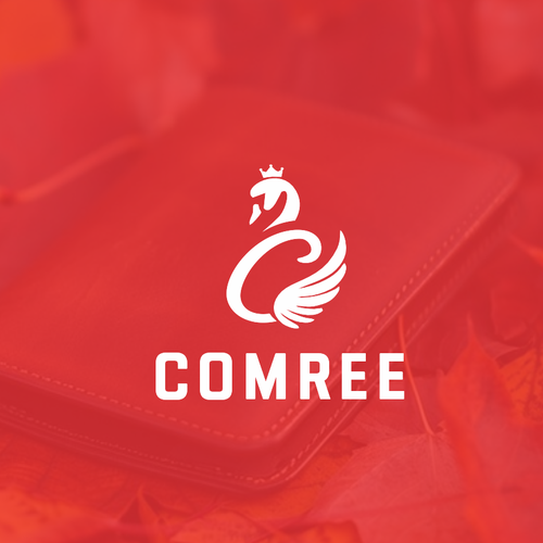 Swan logo with the title 'Comree'