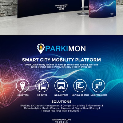 Parkimon Trade Booth Design