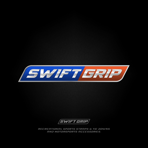 Motorsport logo with the title 'SwiftGrip'