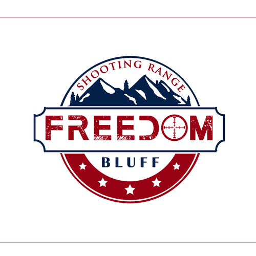 Shooting design with the title 'Logo For Shooting Range'