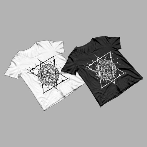 Mandala t-shirt with the title 'Mandala'