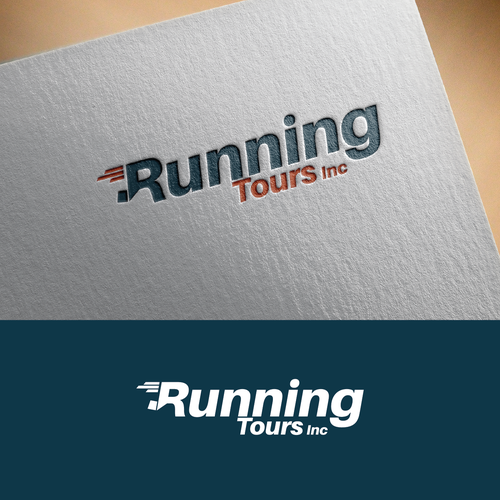 Tour logo with the title 'logo for Running Tours Inc'