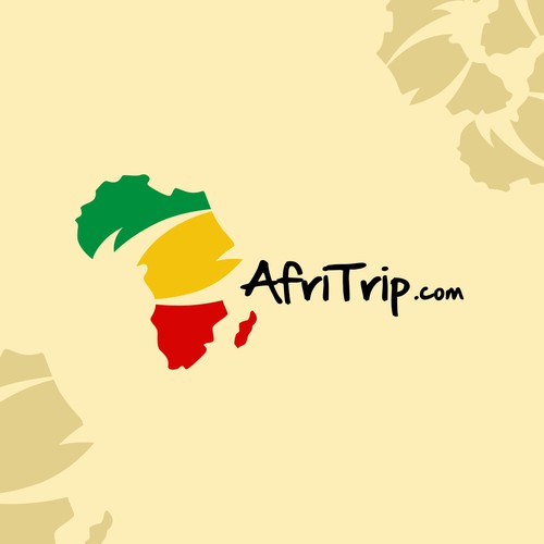Travel logo with the title 'Logo for Afritrip.com'