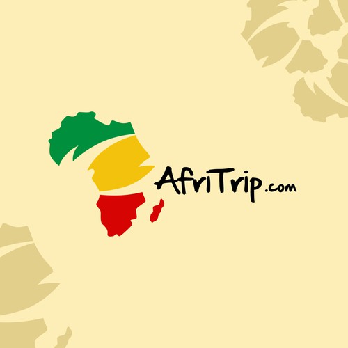 Booking logo with the title 'Logo for Afritrip.com'