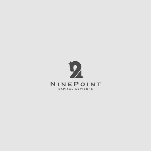 Advisor design with the title 'Creating logo for Nine Point'