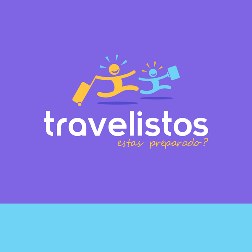 Airport design with the title 'Travelistos'
