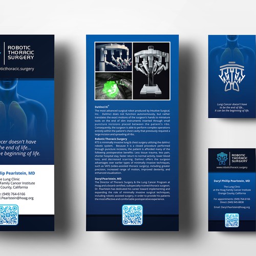 Robotics design with the title 'DL Flyer and Business Card Design'