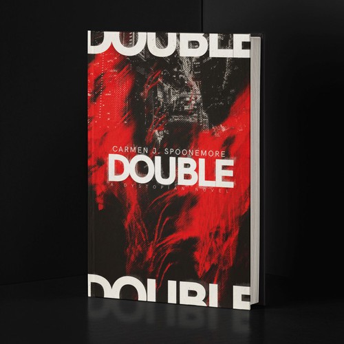 Dystopian book cover with the title 'a Book Cover for a Dystopian Novel '