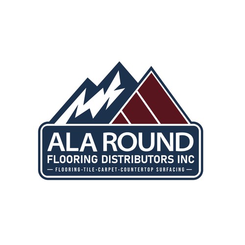 Tile design with the title 'AlaRound Flooring'