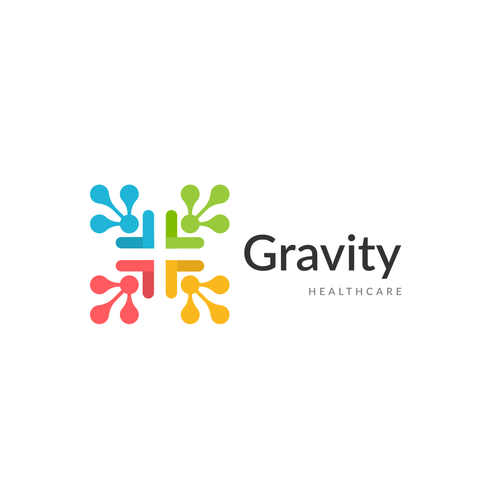 Gravity design with the title 'Logo and Business card for Gravity Healthcare'