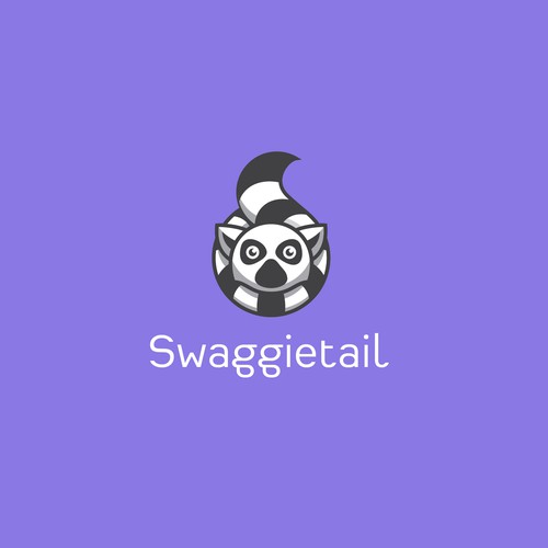 Tail design with the title 'Lemur'