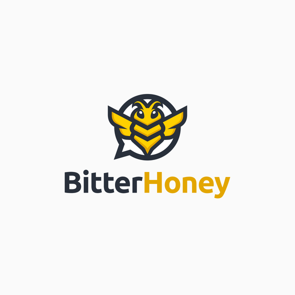 Honeycomb design with the title 'Bitter Honey'