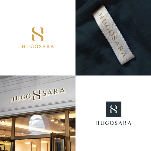Shirt logo with the title 'HugoSara'