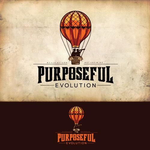 Evolution design with the title 'Purposeful Evolution'