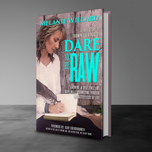 Raw design with the title 'book cover'