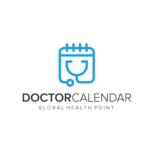 Discover logo with the title 'doctor calendar'