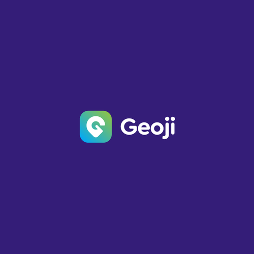 Navigation design with the title 'Geoji'