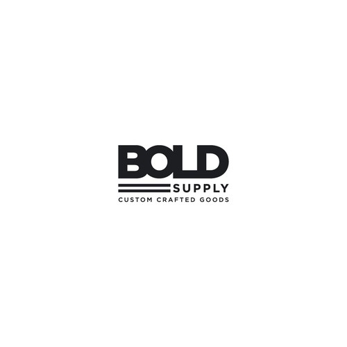 Garment logo with the title 'Logo for BOLD SUPPLY.'