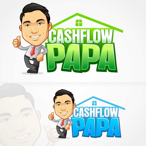 Cash logo with the title 'Realestate marketing'