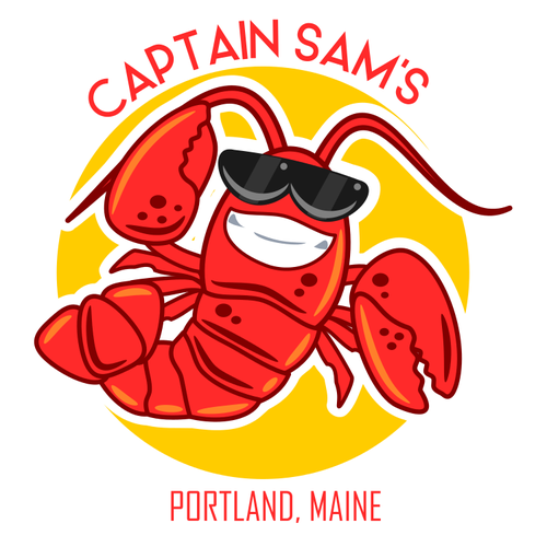 Restaurant artwork with the title 'Groovy Lobster'