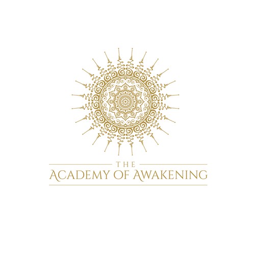 Mandala logo with the title 'Academy of Awakening'