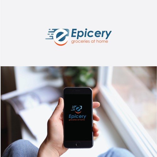 Grocery logo with the title 'Epicery'