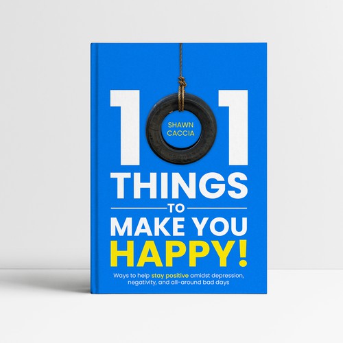 Happy book cover with the title 'Book Cover'