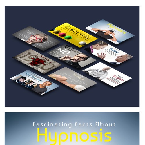 Show design with the title 'Hypnotist Multimedia Powerpoint Presentation'
