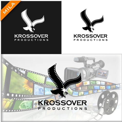 Entertainment brand with the title 'Logo for media production'