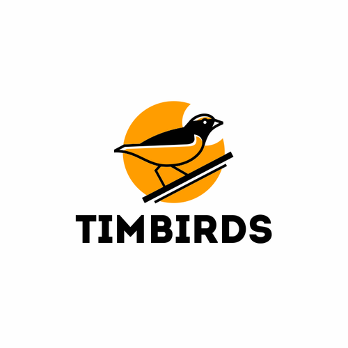 Metal design with the title 'Bird Logo'