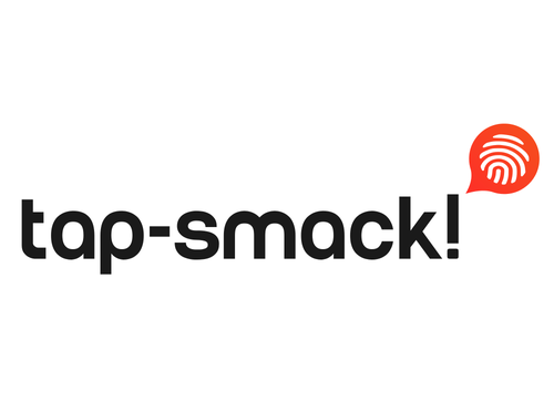 IPhone logo with the title 'Create a winning logo design for Tap-Smack!'