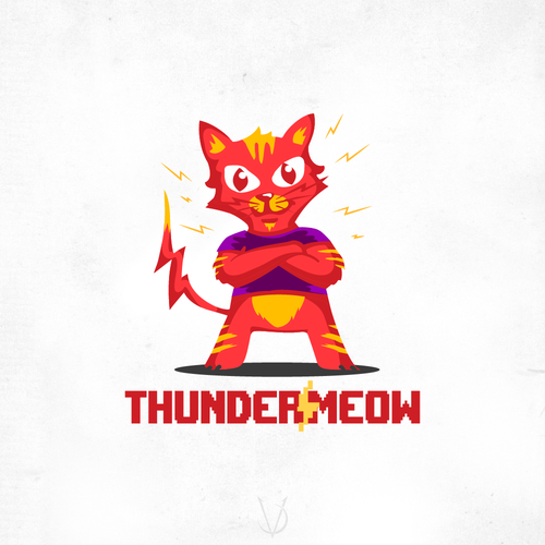 Thunder logo with the title 'Thundermeow'