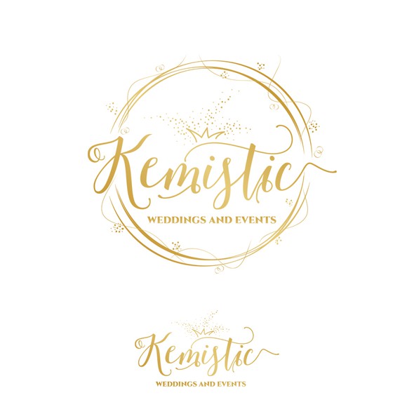 Bridal design with the title 'Logo for wedding industry'