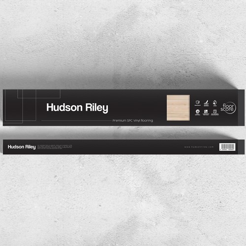 Luxury packaging with the title 'Winner vynil packaging design'