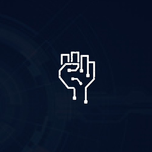 Masculine brand with the title 'Logo for digital marketing agency'