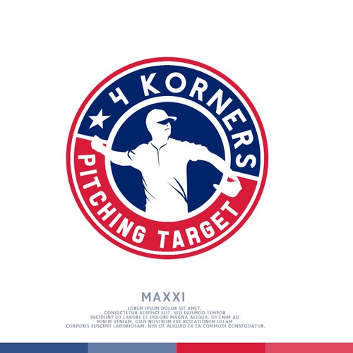 Star logo with the title 'Baseball logo'
