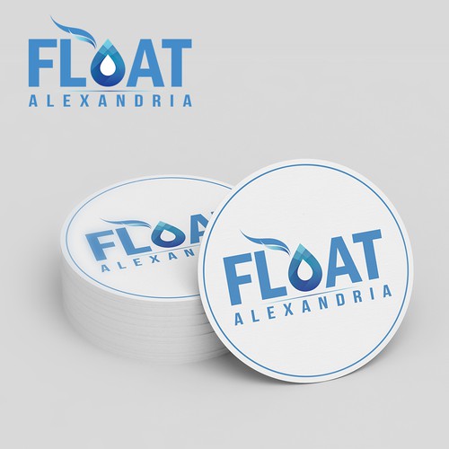 Float design with the title 'Spa Logo design'