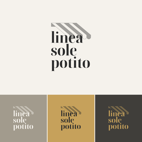 Italian brand with the title 'Logo Design'