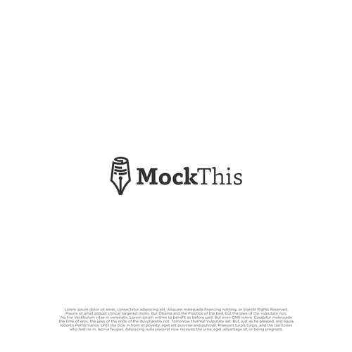 News design with the title 'Mock This'