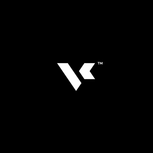 K logo with the title 'V K logo'