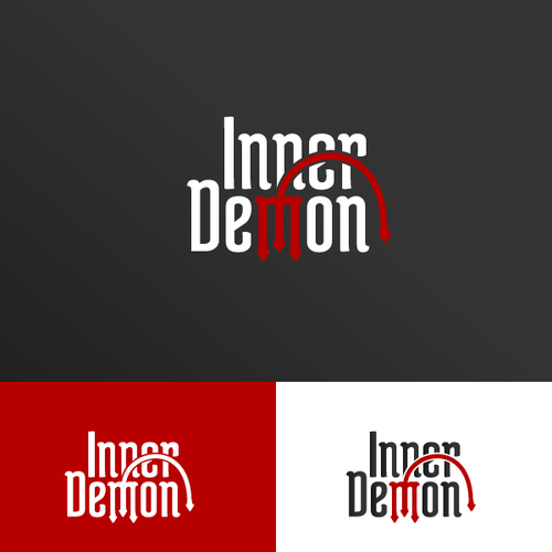 Trident logo with the title 'InnerDemon logo'