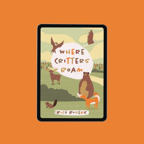 Children's book cover with the title 'Illustration for ebook'