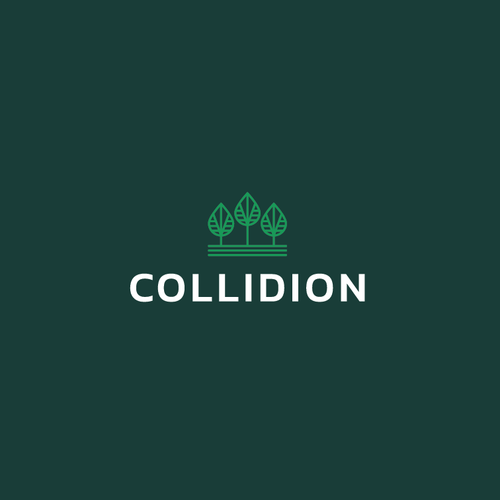 Healthcare logo with the title 'Collidion Logo Redesign'