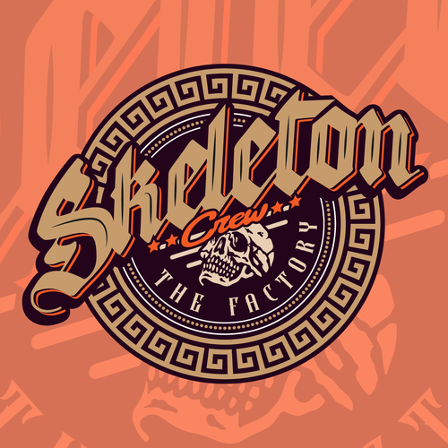Rust logo with the title 'skeleton'