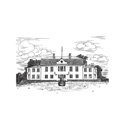 House artwork with the title 'Illustration of property'