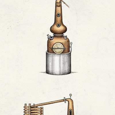 Beverage distillation equipment