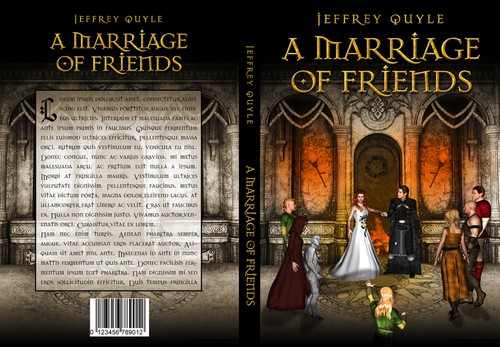 Torch design with the title 'Ingenairii Press Book Cover Contest'