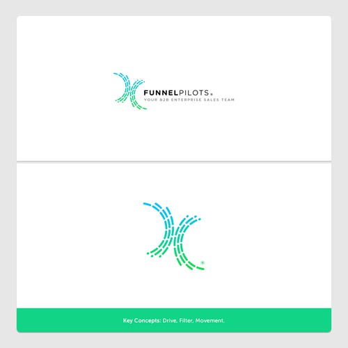 Driving logo with the title 'Funnel Pilots Proposal'