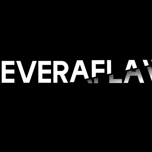 Font design with the title 'Neveraflaw'
