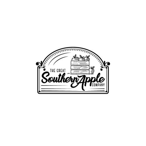 Apple logo with the title 'The Great Southern Apple Company'